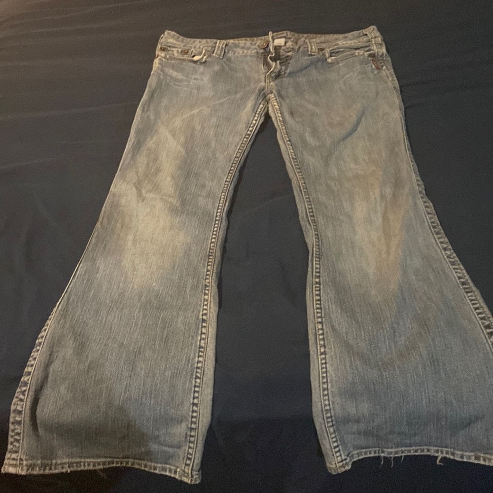 Silver jeans